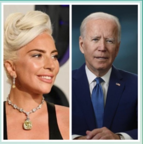 Lady Gaga vai cantar hino dos EUA na posse de Joe Biden