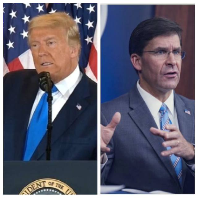 Donald Trump anuncia demissão de secretário da Defesa Mark Esper