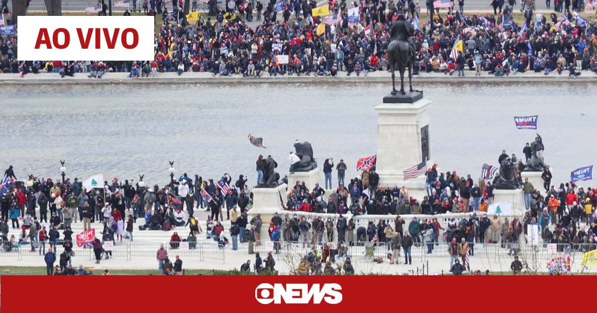 Washington tem toque de recolher após manifestação pró-Trump no Congresso