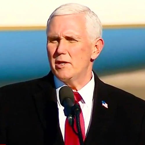 Em despedida, Pence adota tom conciliatório com Biden e Trump