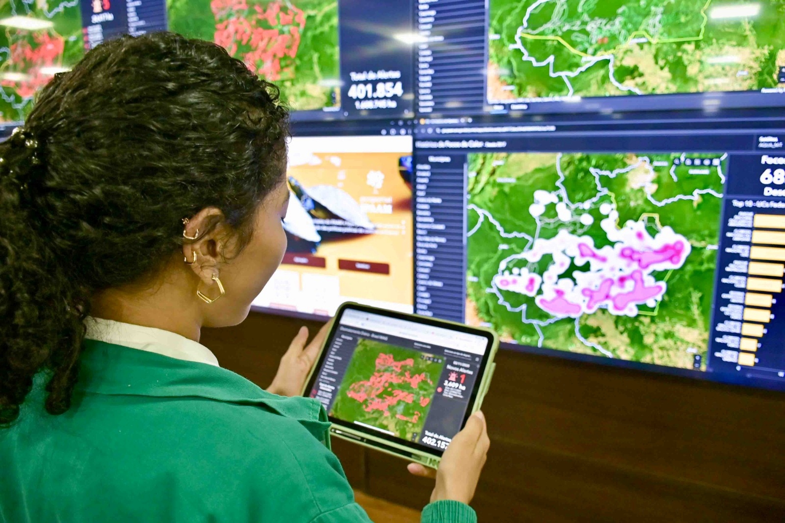 Dados do Inpe mostram redução de 65,81% nos focos de calor no Amazonas