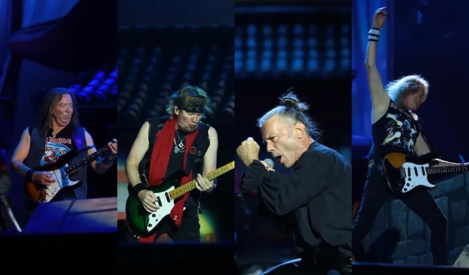 Show do Iron Maiden no Rock in Rio começa com som baixo e público reclama