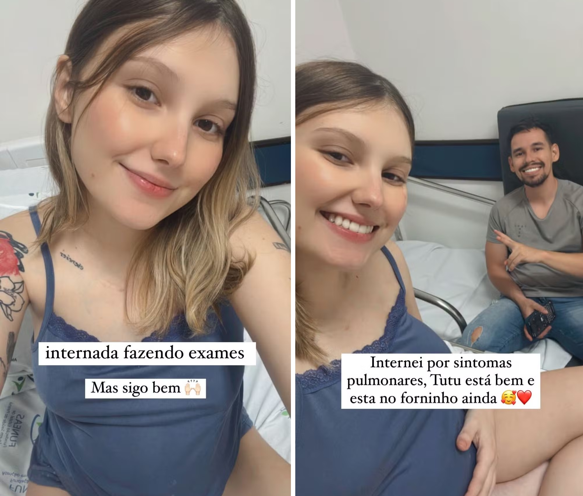 Isabel Veloso é internada novamente em meio à gravidez e metástase