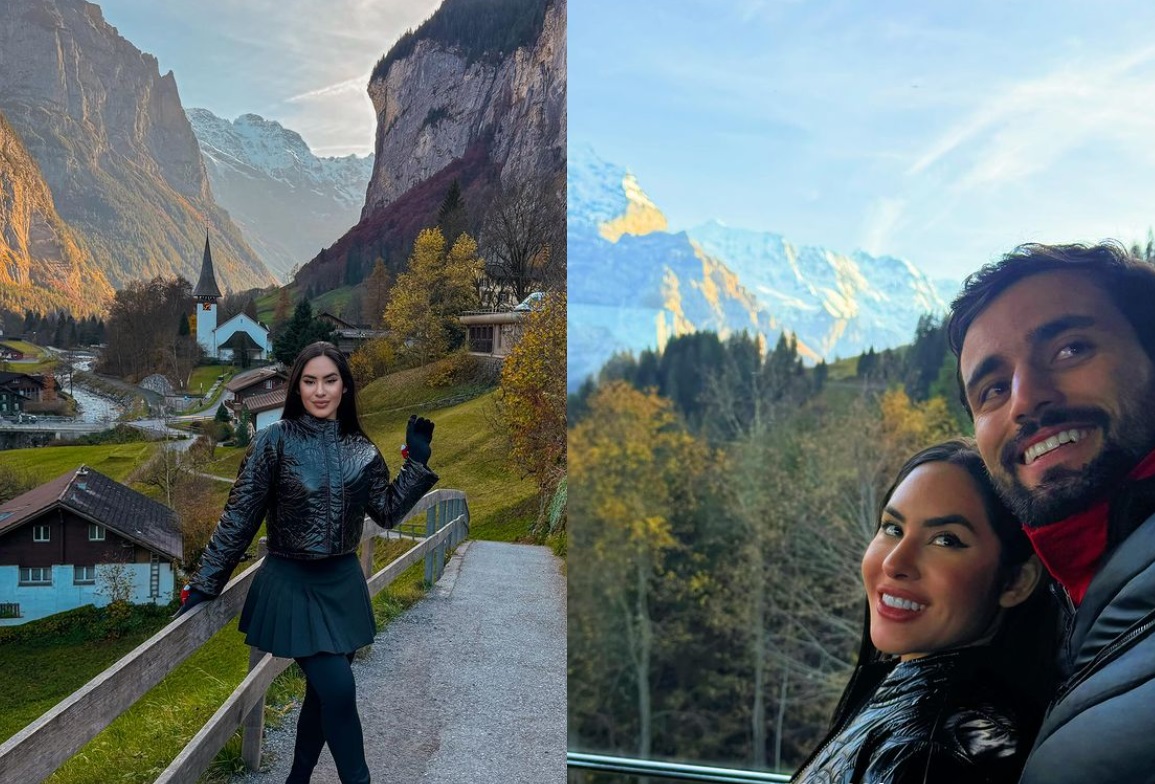 Isabelle Nogueira e Mattheus abrem álbum de noivado na Europa; fotos