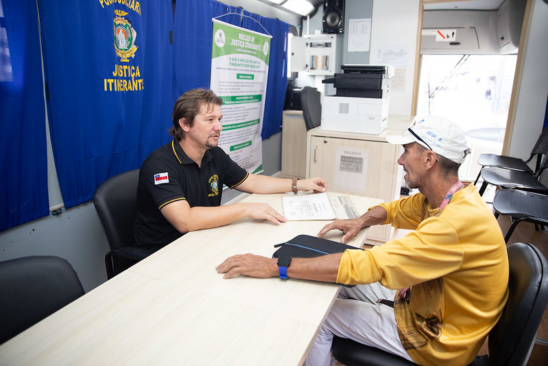 Justiça itinerante realiza atendimentos no Shopping Phelippe Daou