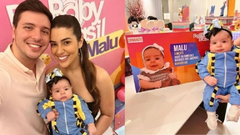 Vivian Amorim fantasia filha de Dummy para festa: 'Nossa Big Baby Brasil'