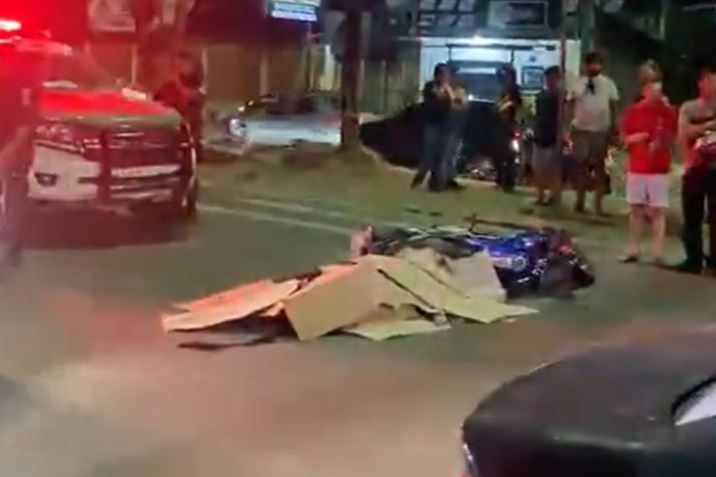 Homem morre em acidente ao ter cabeça esmagada por ônibus em Manaus