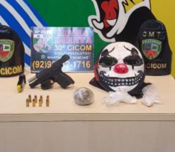 Integrante de facção é preso após confronto com rivais no Monte Sião