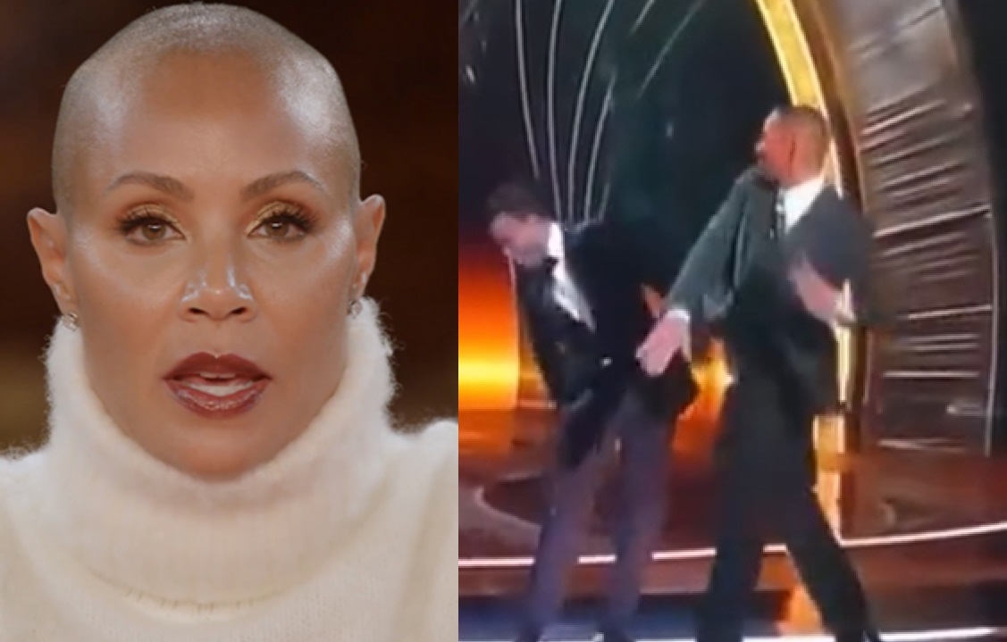 Jada Pinkett Smith fala abertamente sobre tapa de Will Smith em Chris Rock 