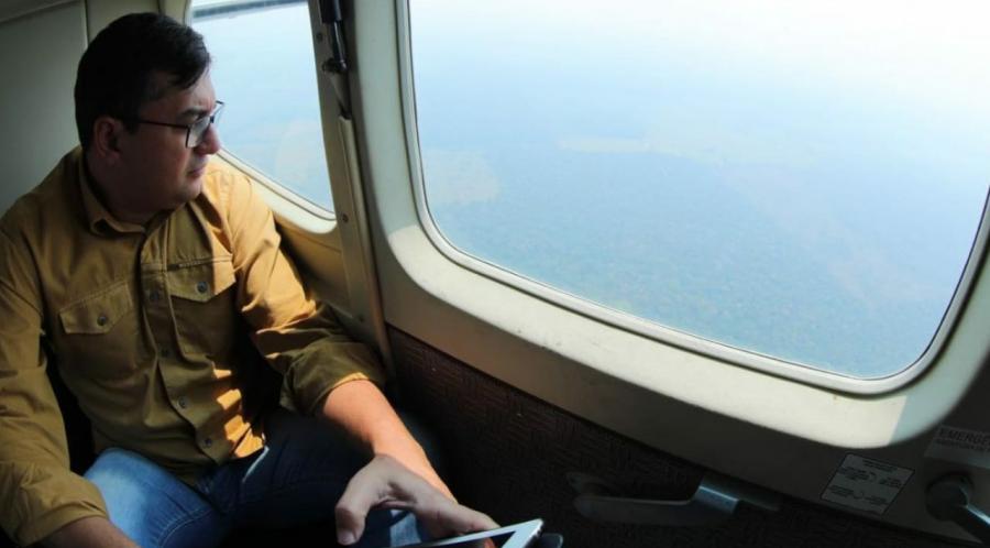 Em 1 ano, governador do Amazonas gastou R$ 7,2 milhões com jatinhos 