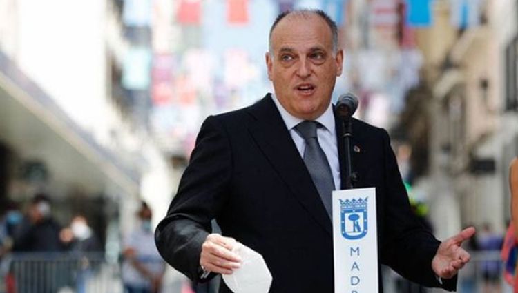 'O futebol espanhol não é racista, a Espanha não é racista, nunca fui racista', afirma presidente de LaLiga