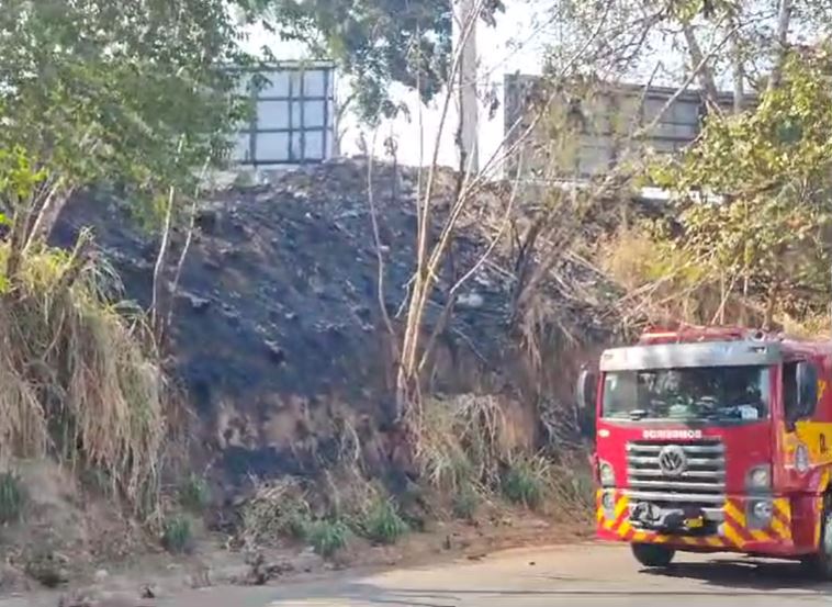 Incêndio em área de mata assusta moradores em Manaus