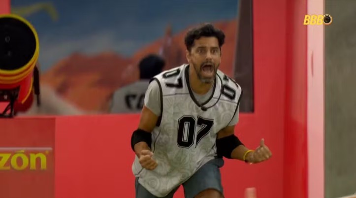 BBB 26: Alberto Cowboy supera mal-estar e vence a Prova do Anjo