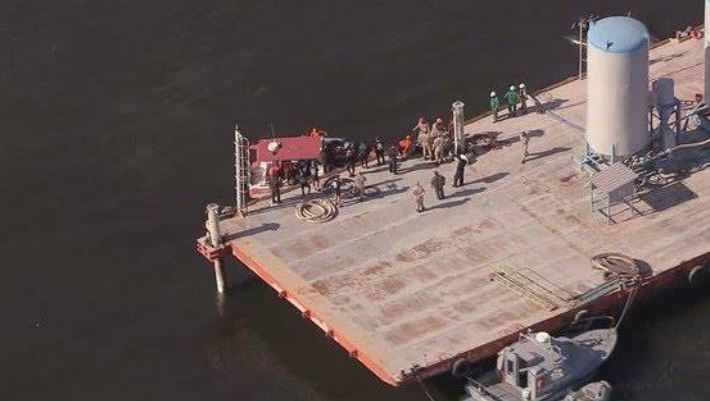 Trabalhadores morrem após dique flutuante de estaleiro afundar