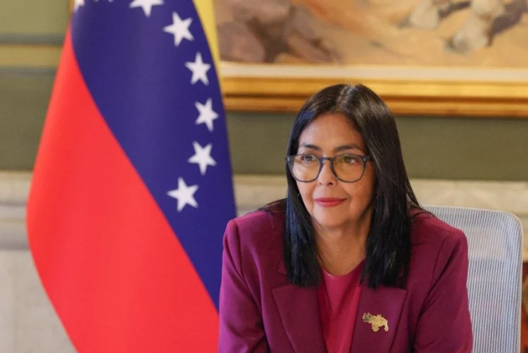 Delcy Rodríguez propõe anistia geral para presos políticos na Venezuela
