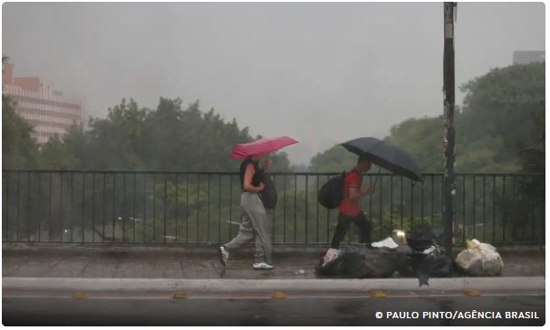 Fim de semana será de chuvas em grande parte do Brasil