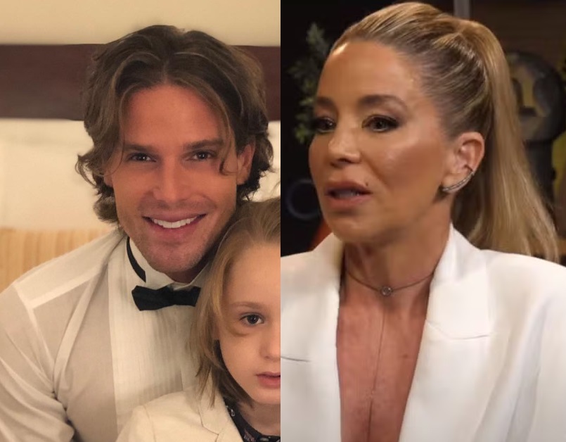 Danielle Winits diz que Jônatas Faro é pai ausente e elogia André Gonçalves