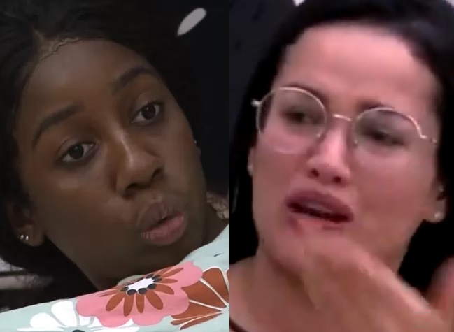 Camilla e Juliette discutem por causa de biscoito e sister cai no choro