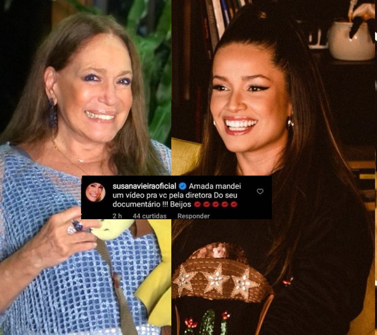 Susana Vieira fala demais e ‘entrega’ documentário secreto de Juliette