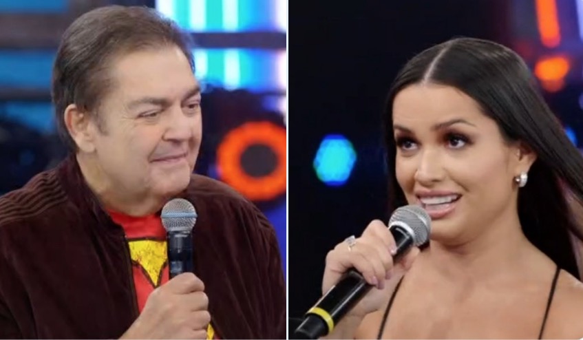 Juliette descobre fim do ‘Domingão’ e questiona Faustão: ‘E por quê?’