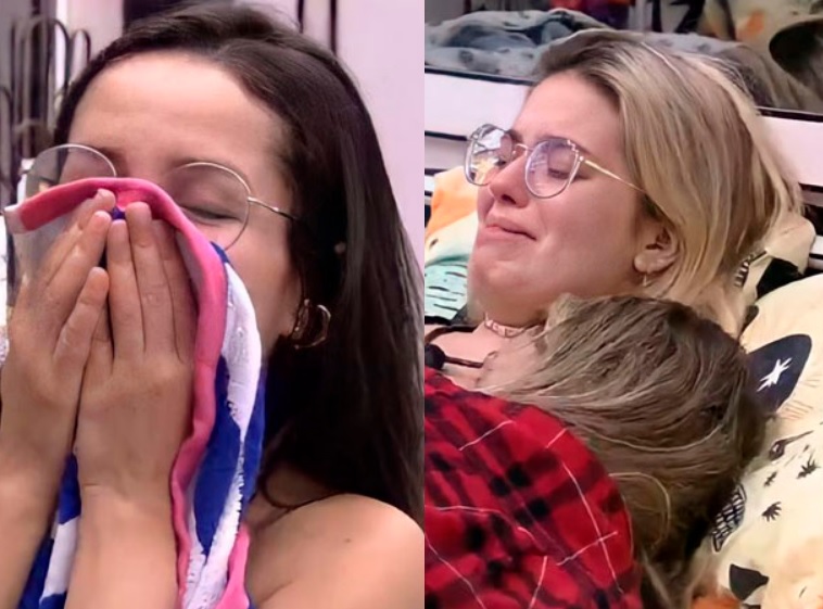 Viih Tube e Sarah caem no choro e Juliette não consegue segurar o riso