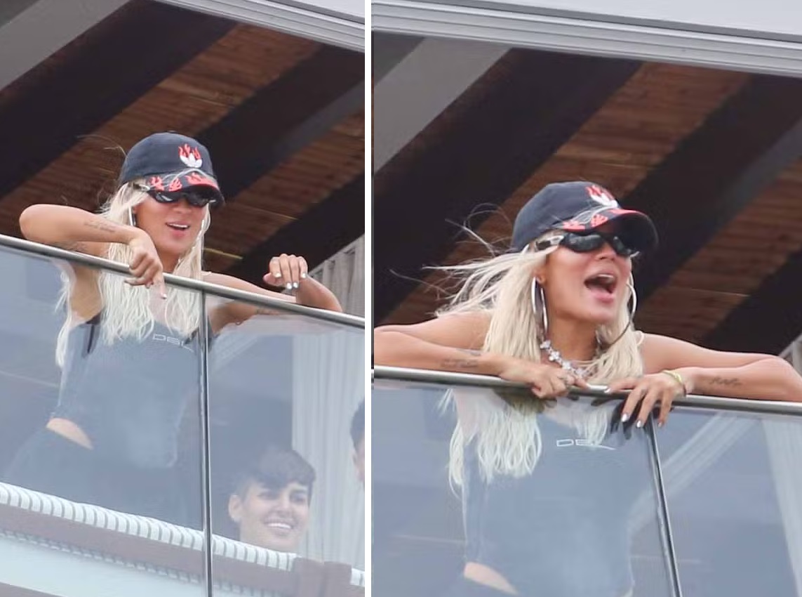 Karol G interage com fãs em hotel antes de show no Rock in Rio