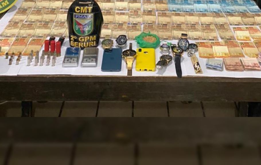 Trio é preso com munições e mais de R$ 50 mil durante operação no Amazonas