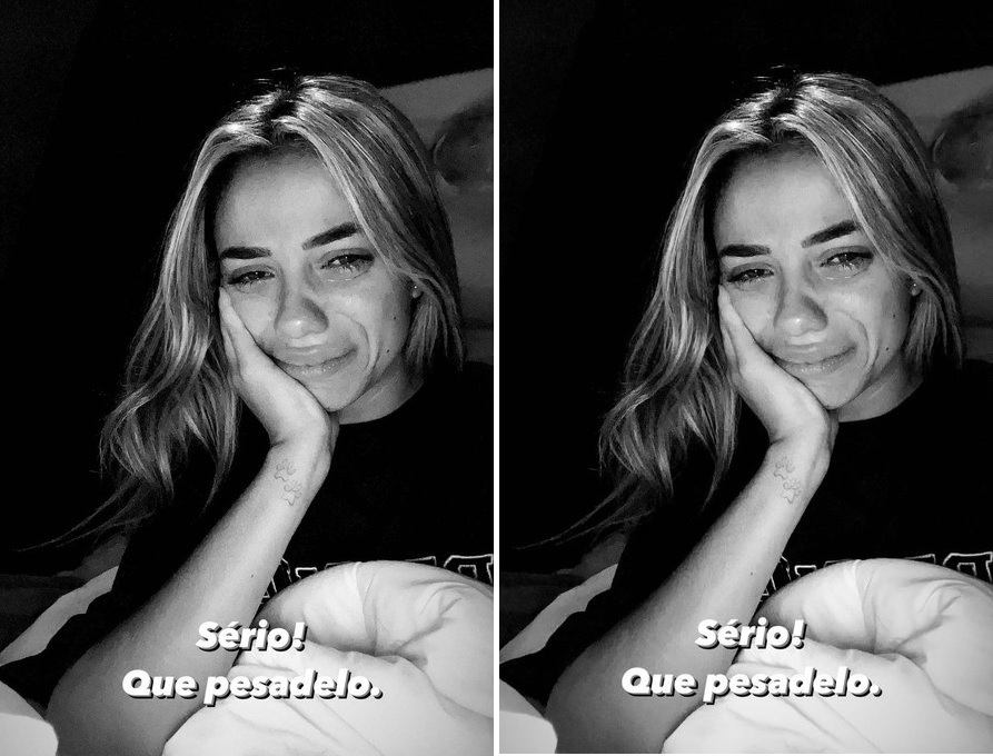 Key Alves posta foto chorando após término com Gustavo: 'pesadelo'