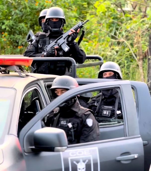 Após morte de L7, mega operação coloca mais de 300 PMs nas ruas de Manaus