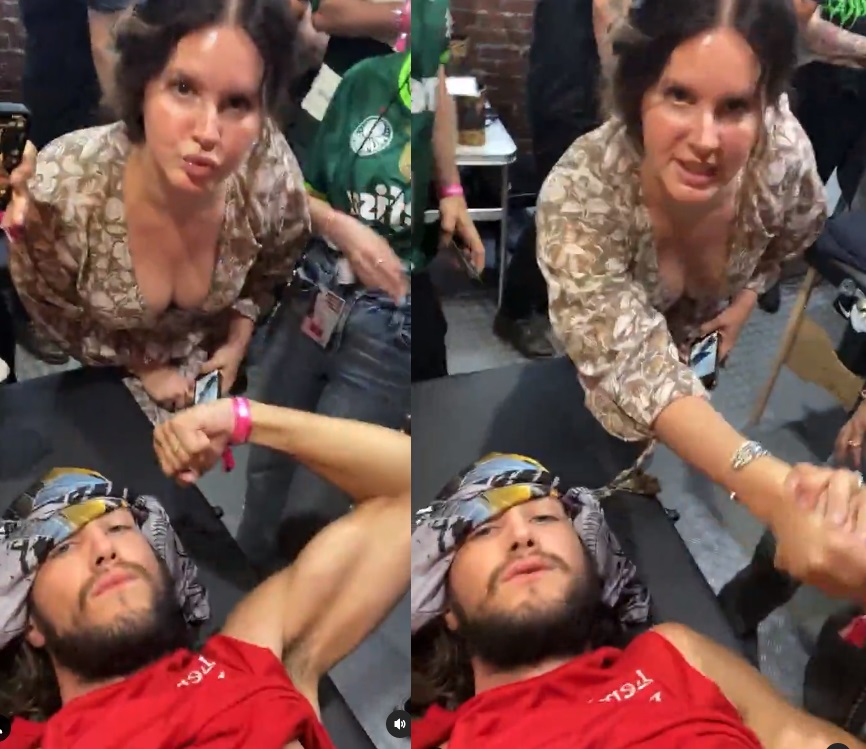 Irmão de Lana Del Rey diz que irá se mudar para o Brasil e faz tatuagem em homenagem ao país