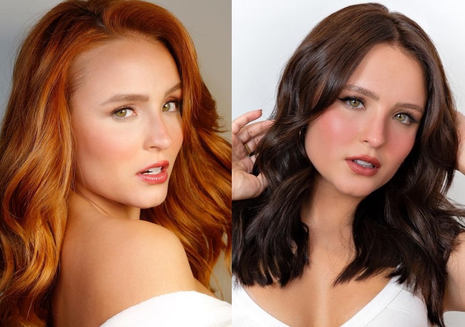 Larissa Manoela abandona o ruivo e muda o visual para novela