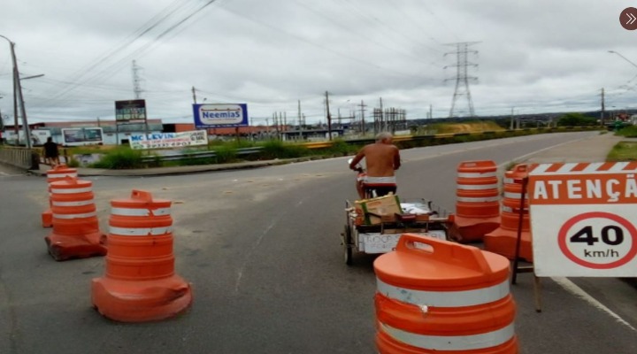 Interdição na Avenida das Torres para obra emergencial deve durar 15 dias