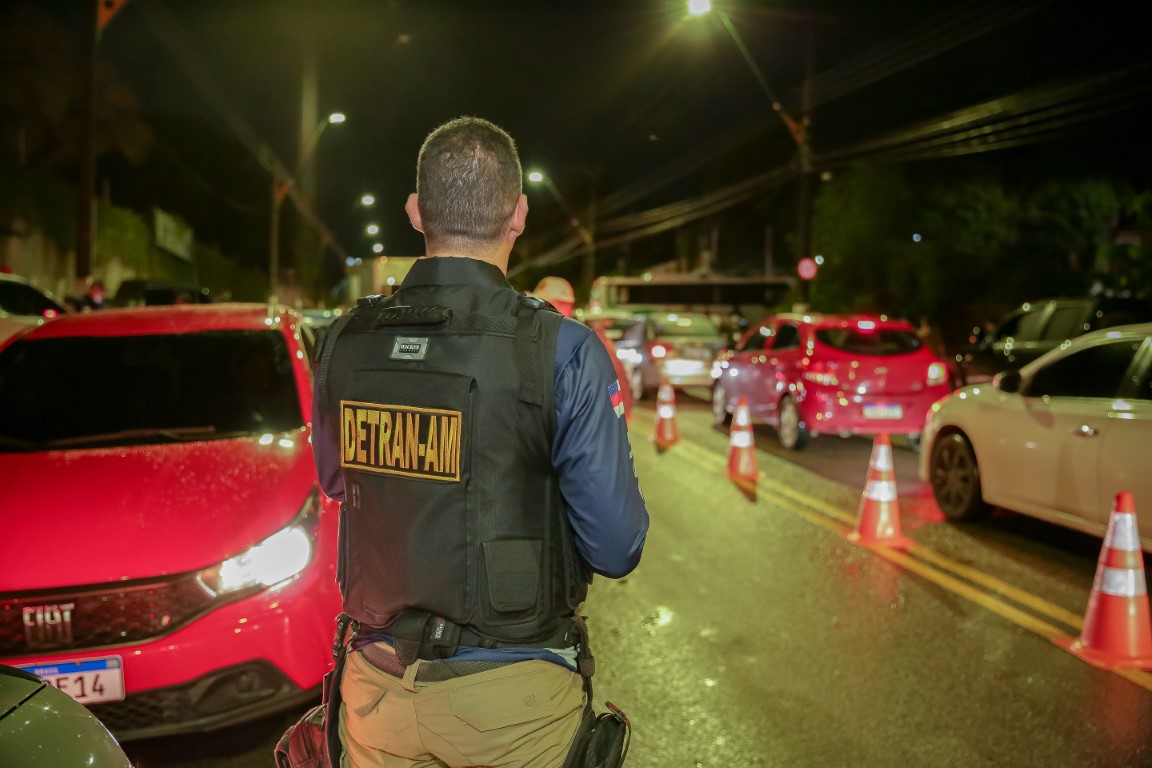 Detran realiza megafiscalização durante o Carnaval em Manaus