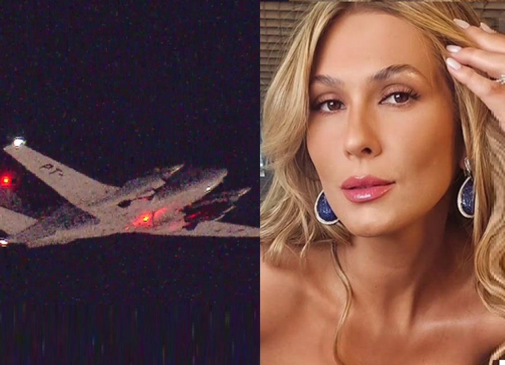 Avião com Lívia Andrade tem falha e  faz pouso de emergência em SP