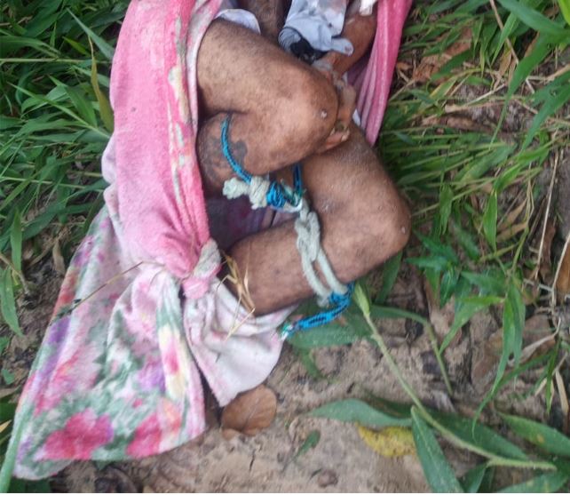 Amarrado e enrolado em lençol, homem é achado morto em rua de Manaus