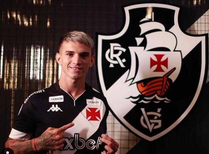 Vasco anuncia a contratação do argentino Luca Orellano