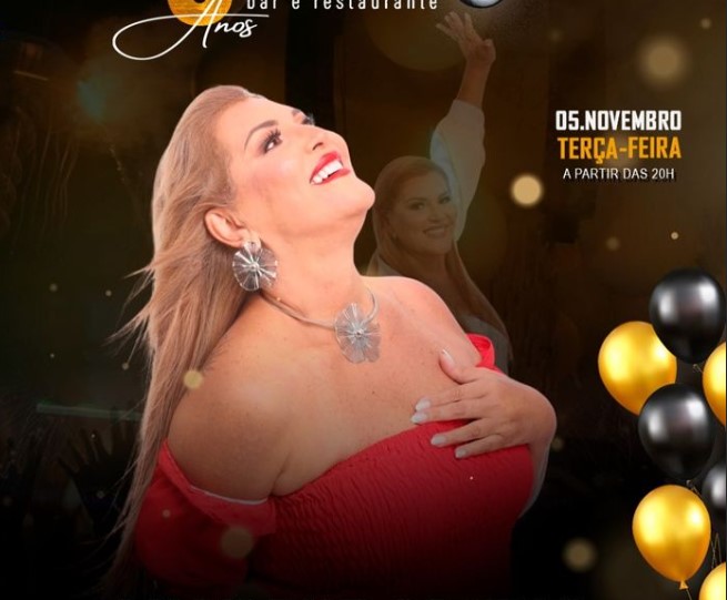 Lucilene Castro agita aniversário do Japeto nesta terça