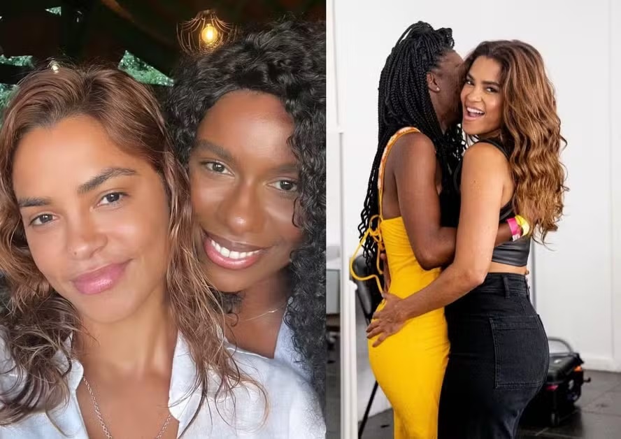 Lucy Alves e Indira Nascimento terminam namoro