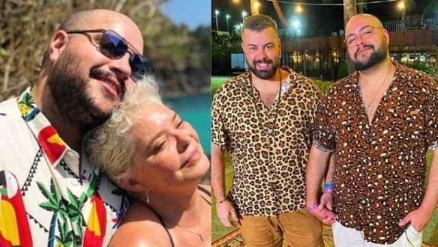 Após desistir no 'BBB 22', Tiago Abravanel recebe apoio de mãe e marido