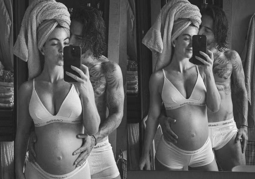 Maluma posa ao lado da namorada grávida; casal espera 1º filho