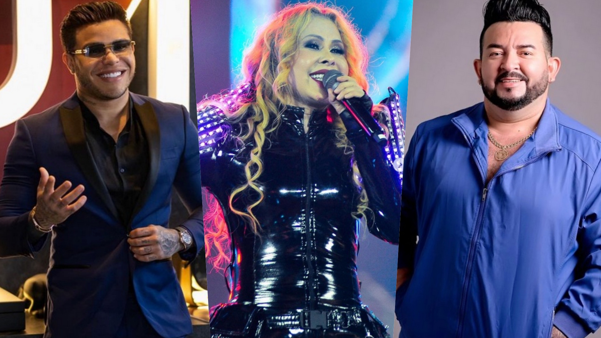 Joelma, Tierry e Guto Lima fazem show gratuito no aniversário de Manaus