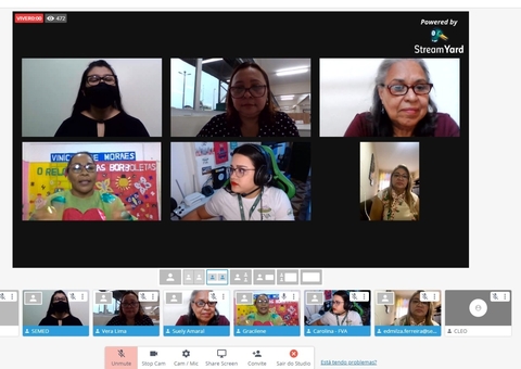 Evento virtual repassa técnicas de alfabetização online em Manaus
