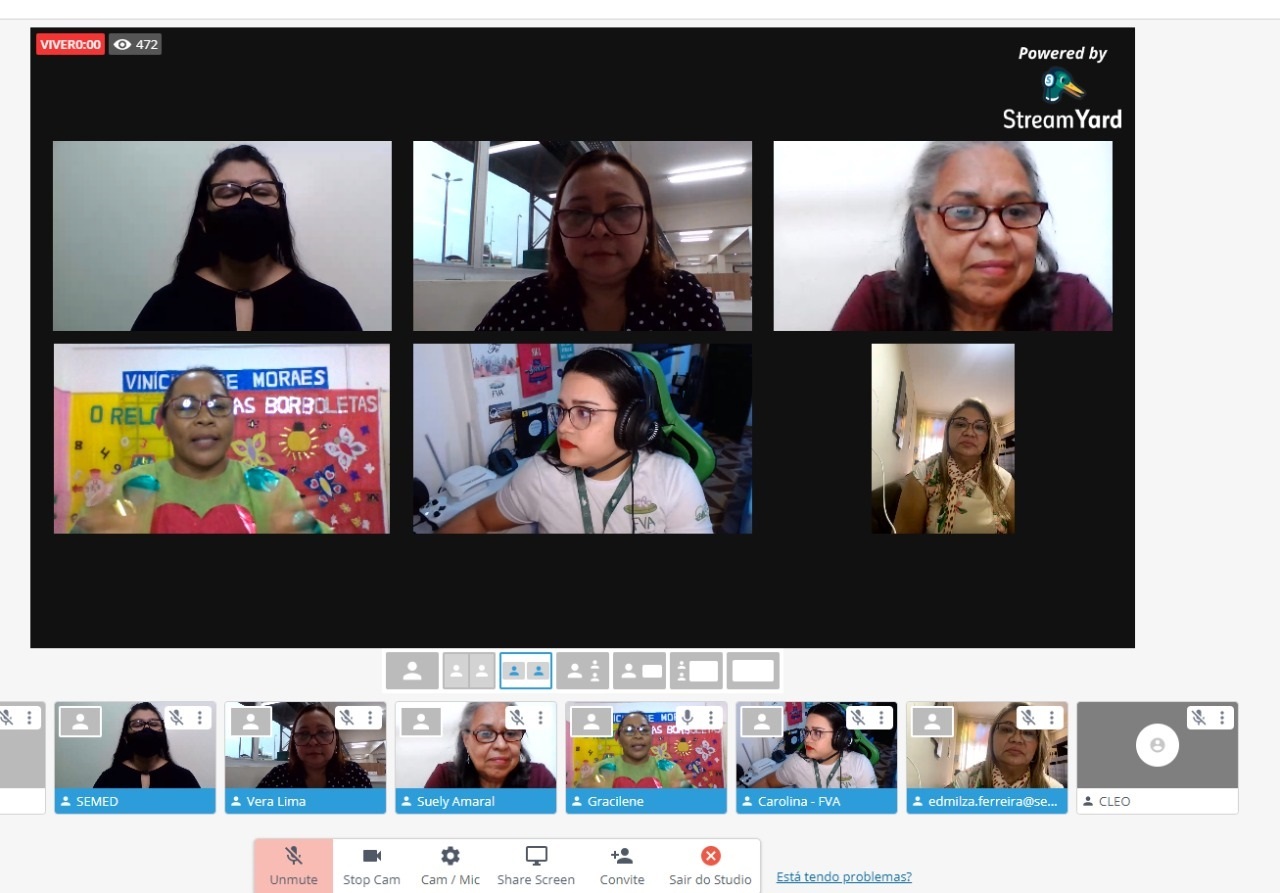 Evento virtual repassa técnicas de alfabetização online em Manaus