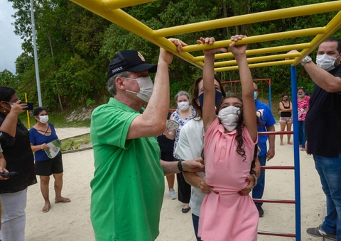 Prefeitura amplia áreas verdes e espaços comunitários com parque em Manaus