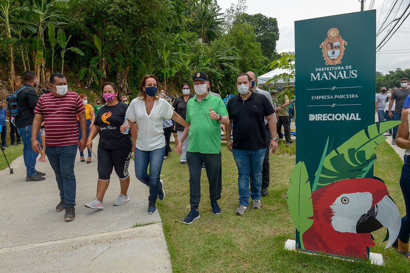 Prefeitura amplia áreas verdes e espaços comunitários com parque em Manaus