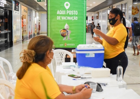 Vacinação contra poliomielite e outras doenças continua em postos de Manaus