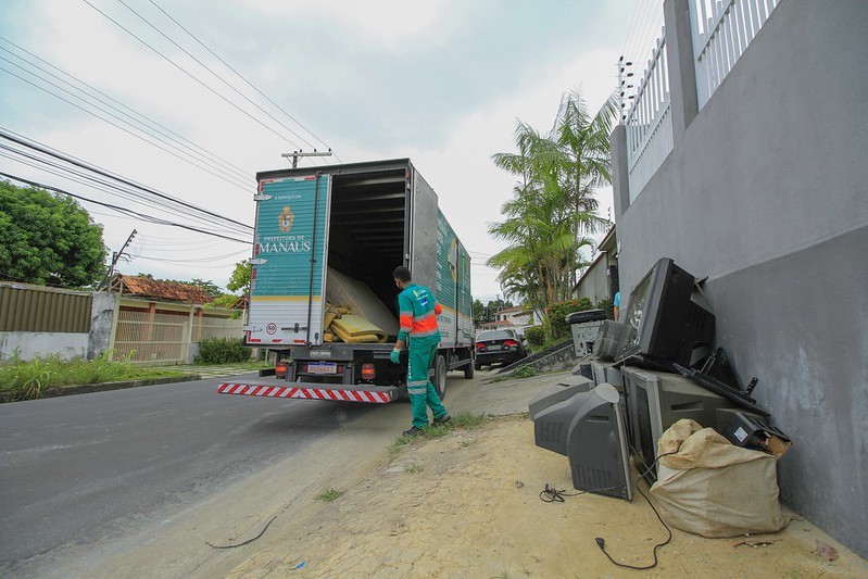 Semulsp reativa coleta agendada de grandes objetos em Manaus