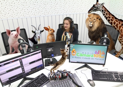 Rádio Câmara homenageia crianças de Manaus com ‘Festa da Bicharada’