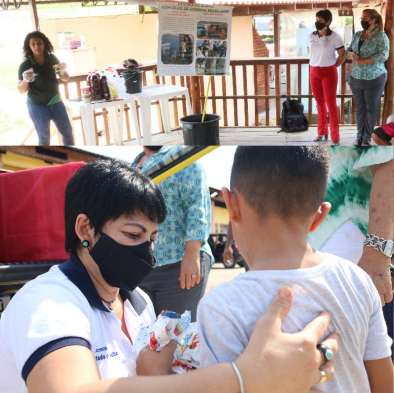 Fazenda da Esperança realiza oficina de sabão artesanal em Manaus