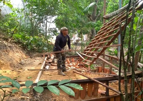 Semmas impede ocupação em área verde na zona Norte